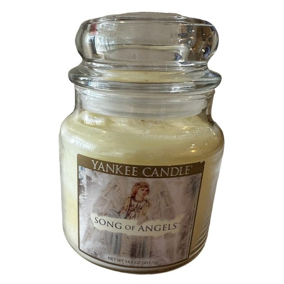Yankee Candle 14.5 Oz SONG OF ANGELS Rare Retired Yankee Candle Scent Rare New - Picture 1 of 16